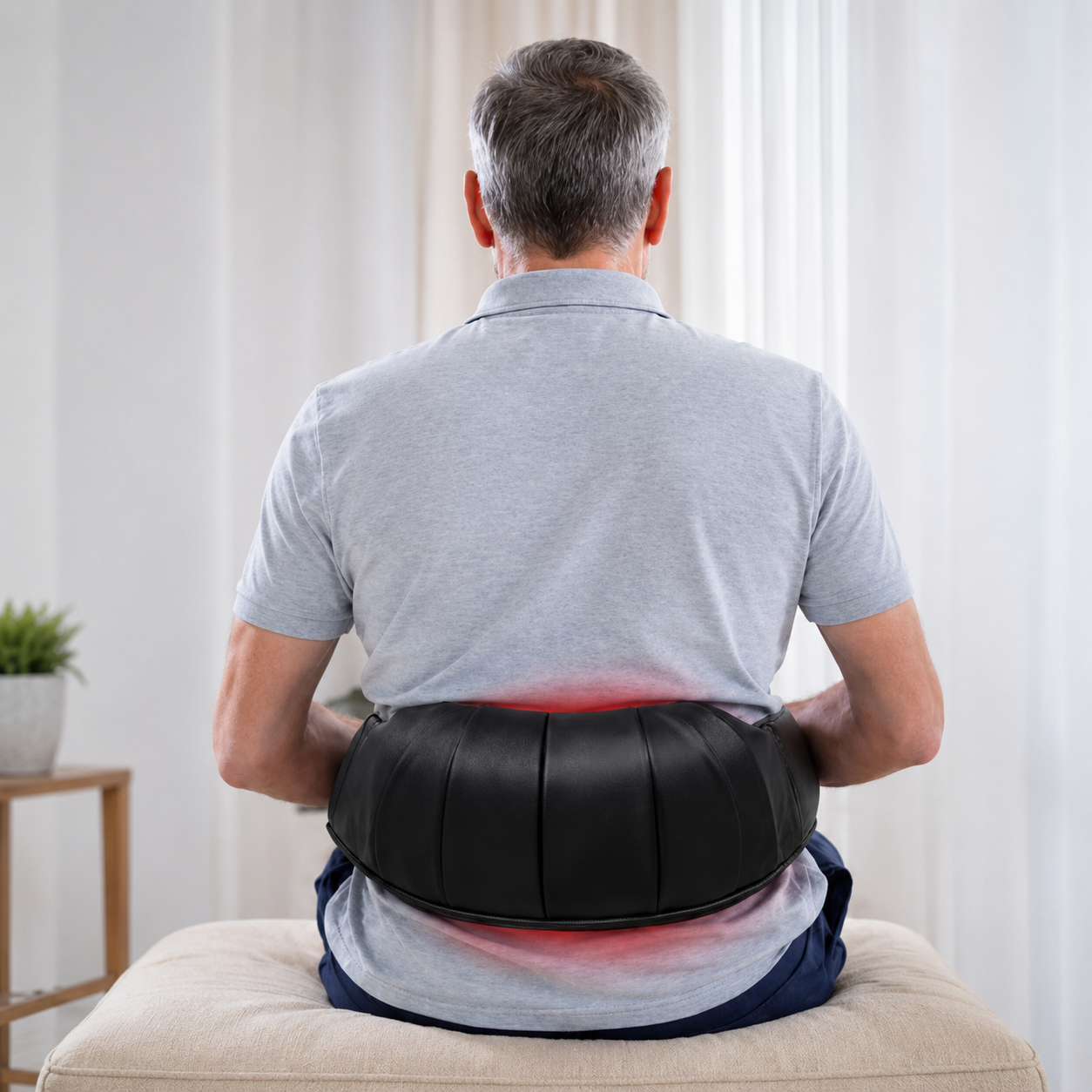 Massagedyna för Nacke & Axlar med Värme – Djupgående Massage för Hela Kroppen