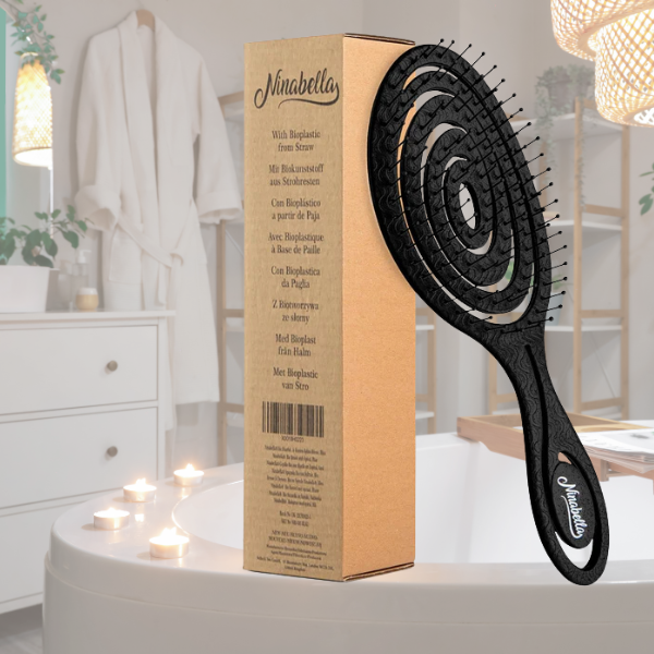 Eco-Friendly Detangling Hair Brush – Pain-Free Brushing for All Hair Types