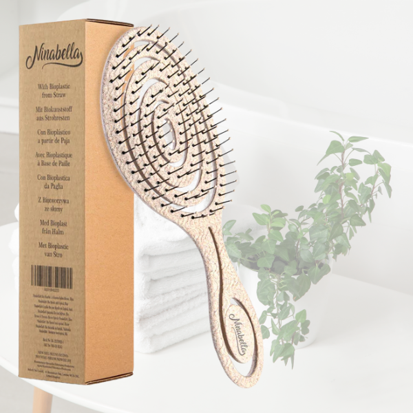 Eco-Friendly Detangling Hair Brush – Pain-Free Brushing for All Hair Types