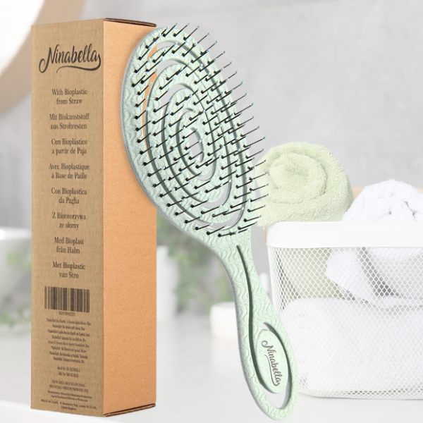 Eco-Friendly Detangling Hair Brush – Pain-Free Brushing for All Hair Types