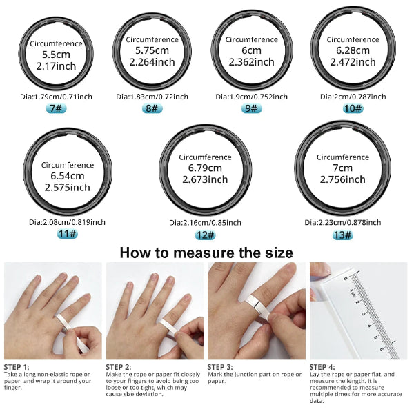 Smart Health Ring – Heart Rate, Sleep & Activity Tracking (5ATM)